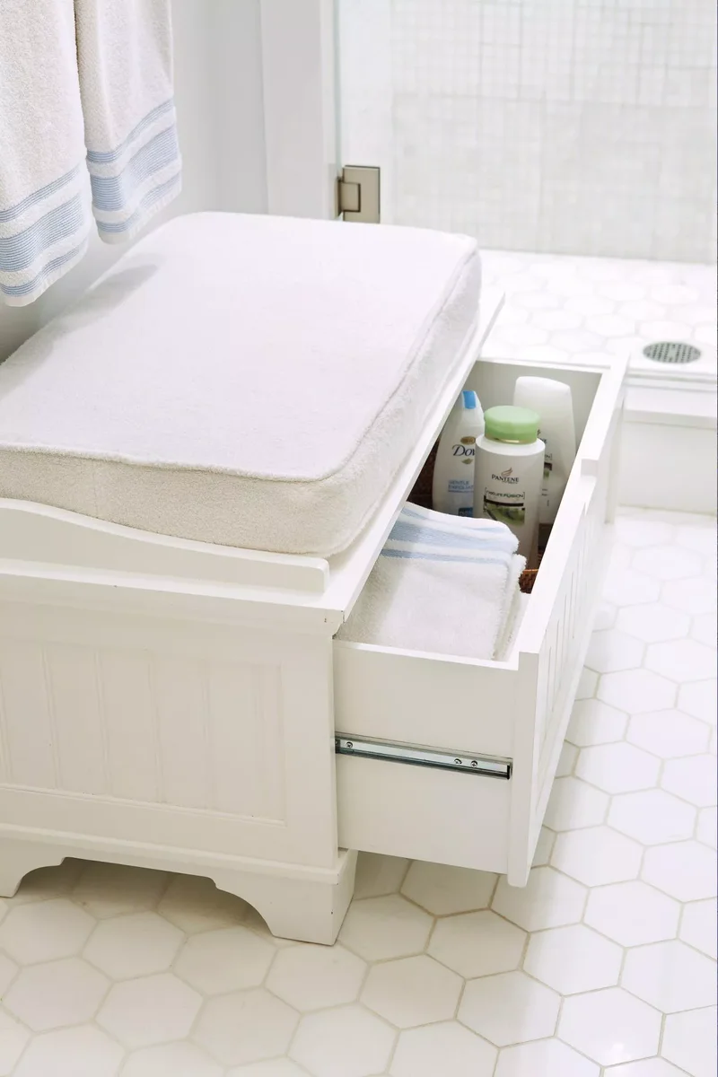 28 Smart Bathroom Towel Storage Solutions That Work 15 Hidden Towel Storage