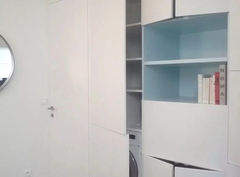 53 Stylish Small Laundry Room Ideas That Work Beautifully 50 Hide the Laundry Room