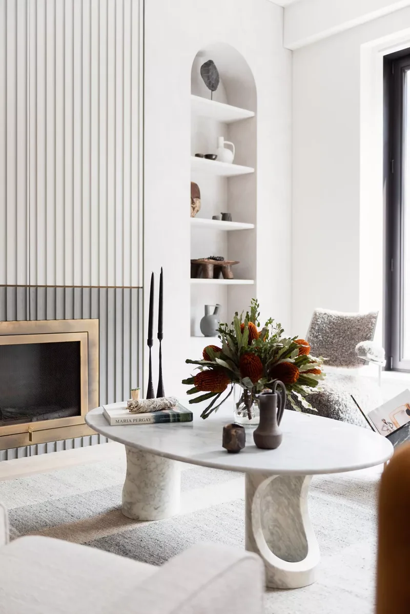 Highlight Your Fireplace as the Focal Point