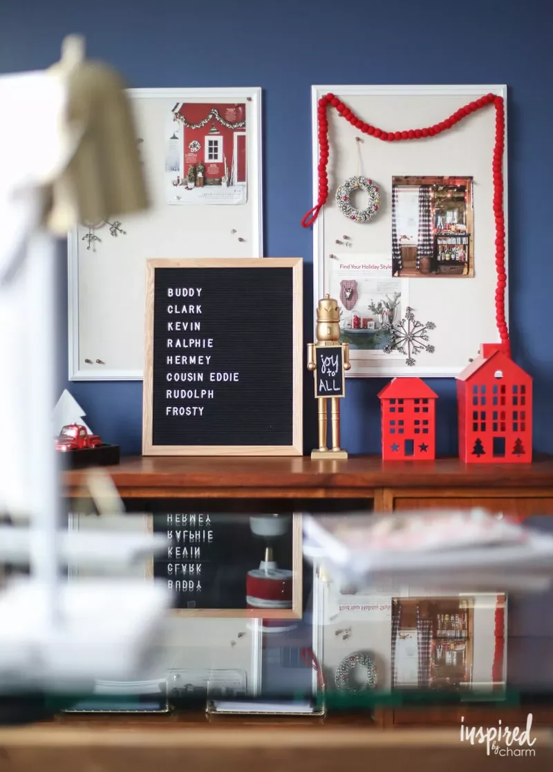 Home Office Letter Board