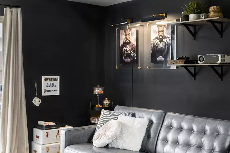 Home Theater Letter Board