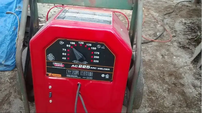 How many watts does a Lincoln 225 amp welder use