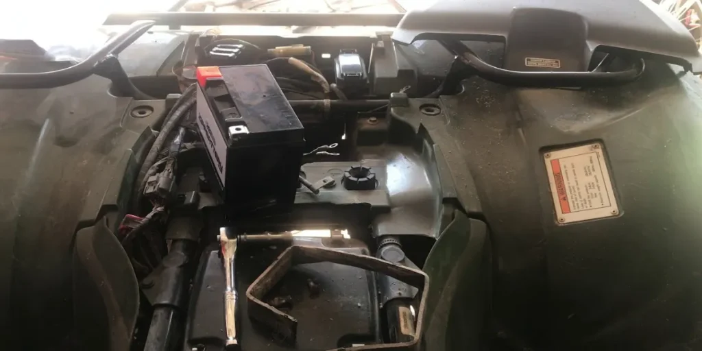 How to Install Battery on Honda 420 Rancher
