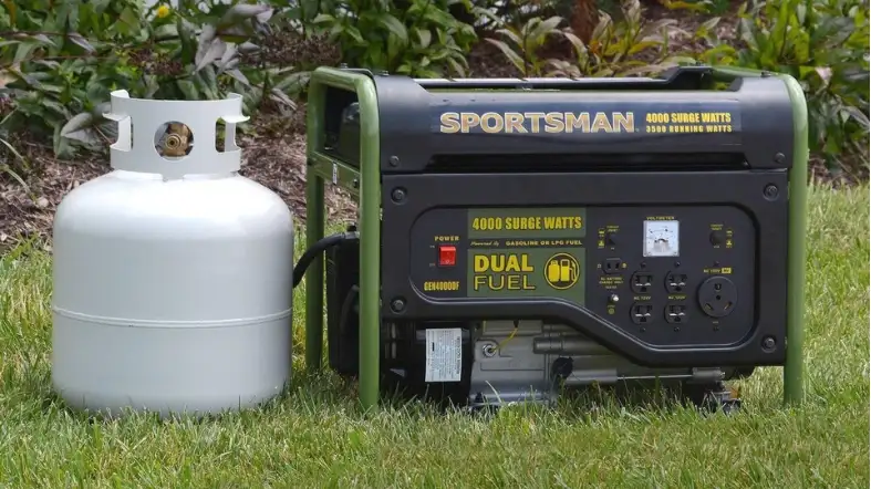 How to calculate propane tank size for generator