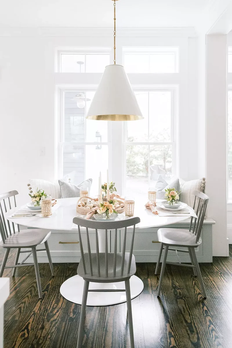 37 Banquette Seating Designs That Bring Cafe Vibes Home 2 Include Under-Bench Storage