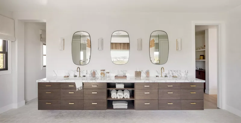 25 Stunning Double Vanity Bathroom Ideas You'll Adore 25 Include a Multitude of Drawers