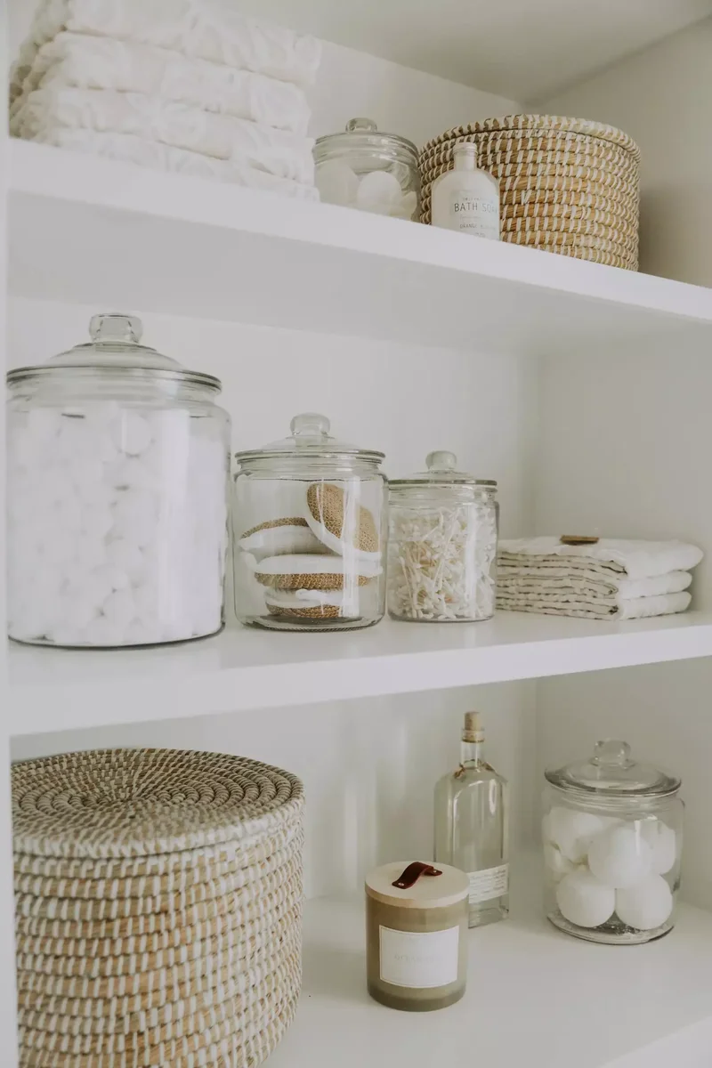 67 Farmhouse Style Ideas for Your Modern Rustic Home 2 Incorporate Beautiful Bathroom Organization