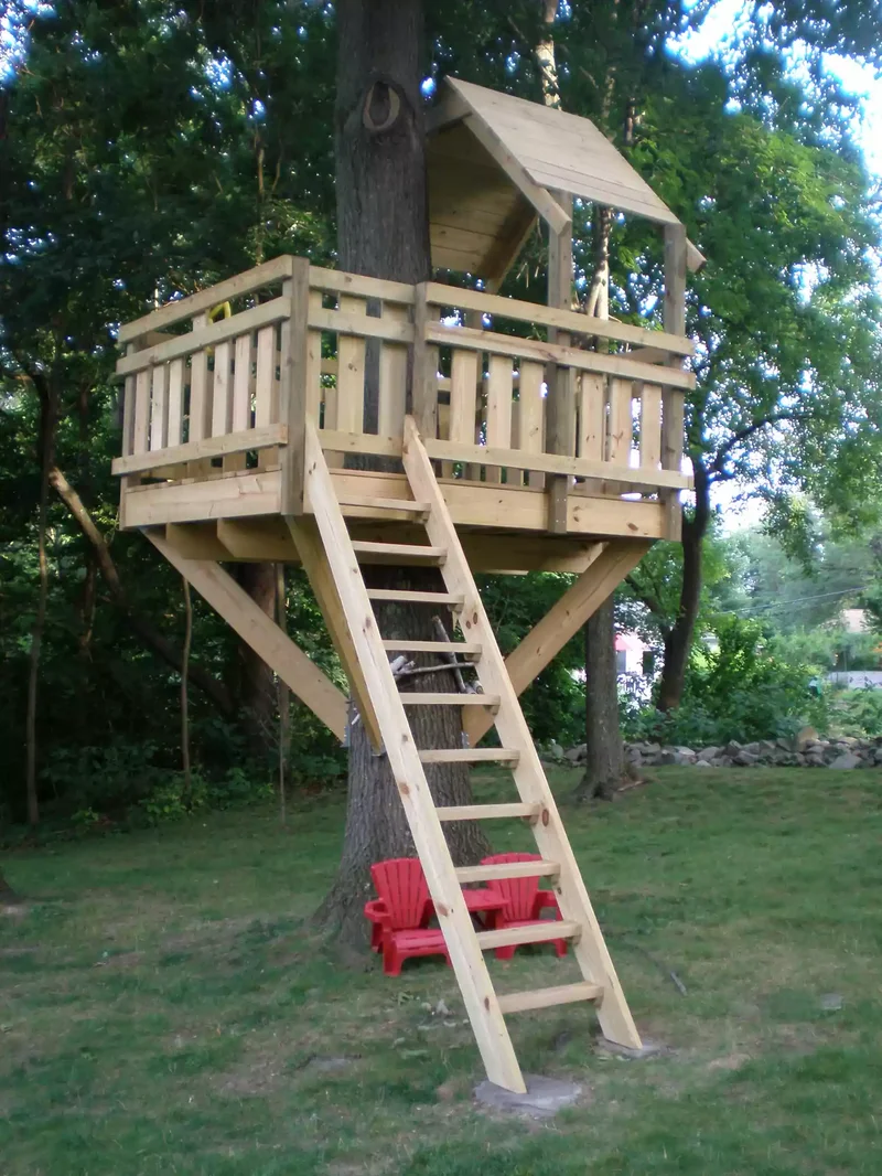 28 Creative Treehouse Ideas Your Kids Will Absolutely Love 16 Incorporate Knee Braces