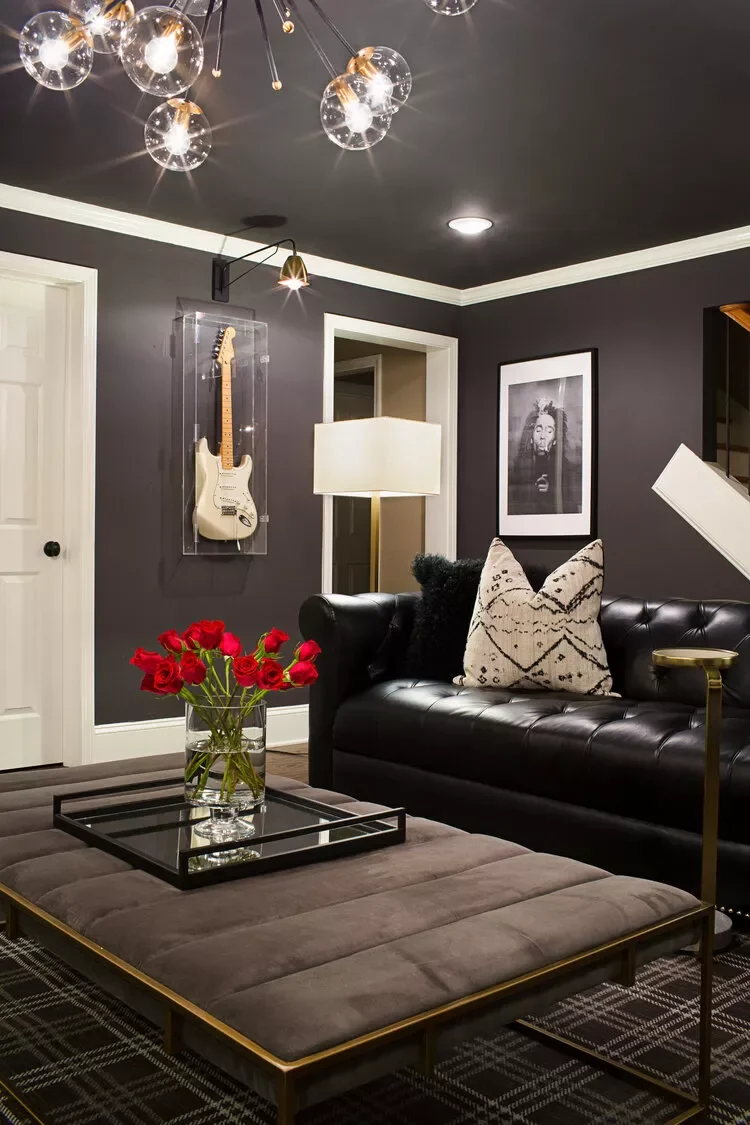 30 Black-and-White Living Room Ideas That Look Stunning 1 Incorporate Plenty of Light