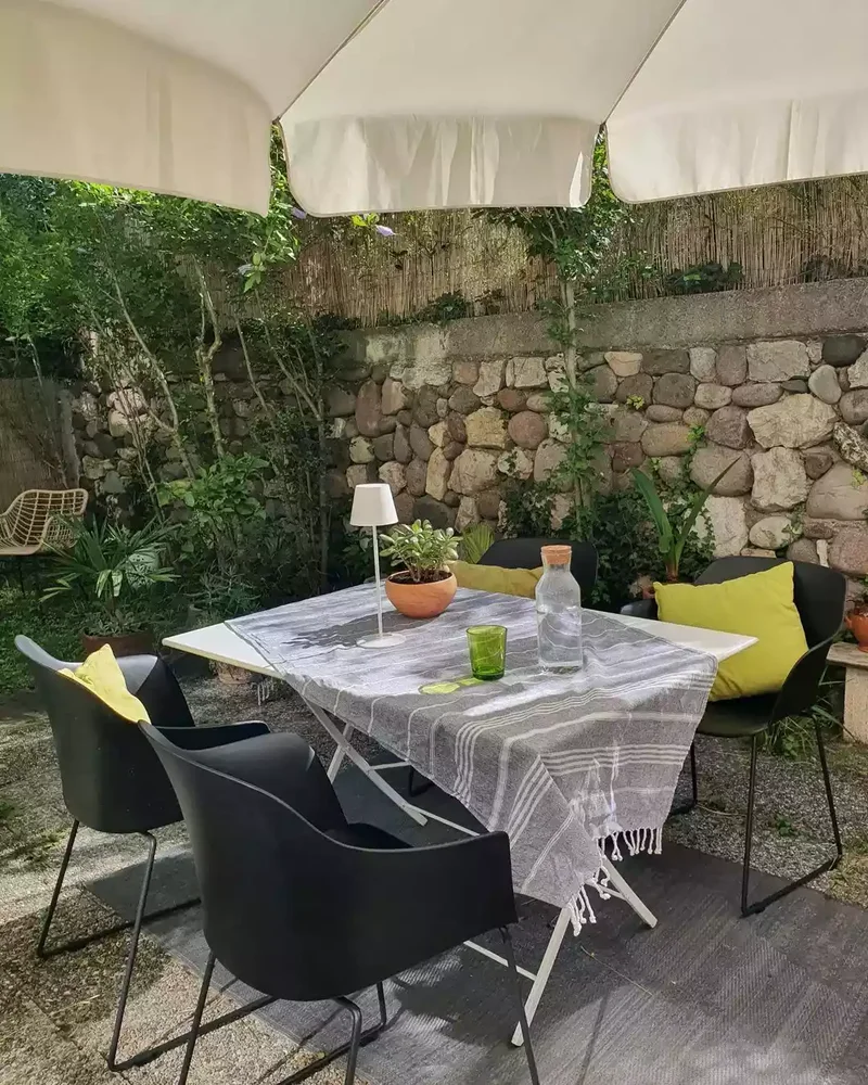 66 Beautiful Patio Landscaping Ideas for Your Outdoor Space 36 Incorporate Vineyard-Inspired Trees