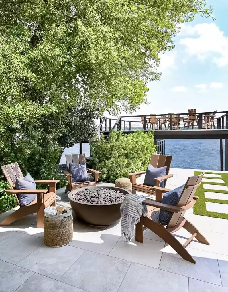 18 Amazing Outdoor Dining Ideas for Your Dream Backyard 5 Incorporate a Fire Feature