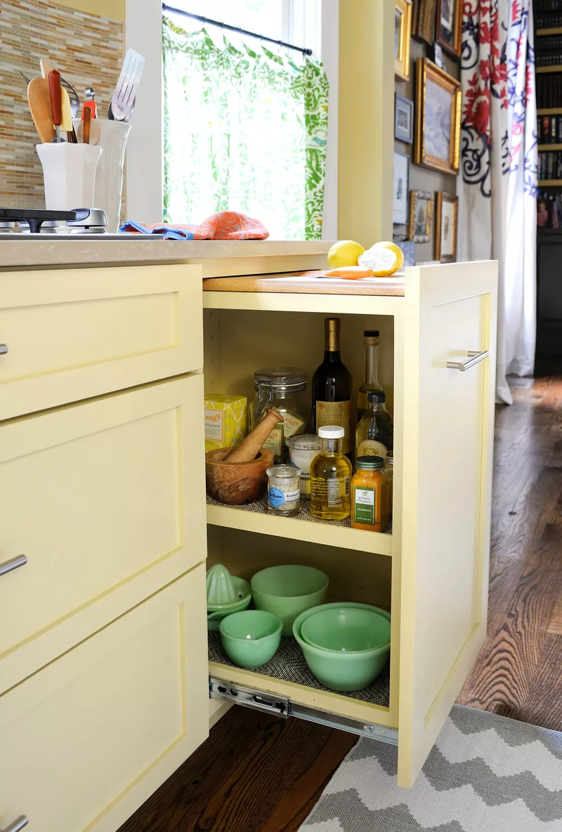 Incorporate a Pull-Out Pantry