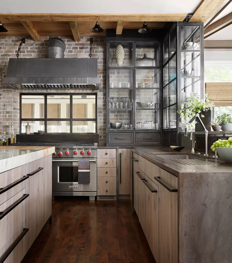 Industrial Kitchen Cabinets