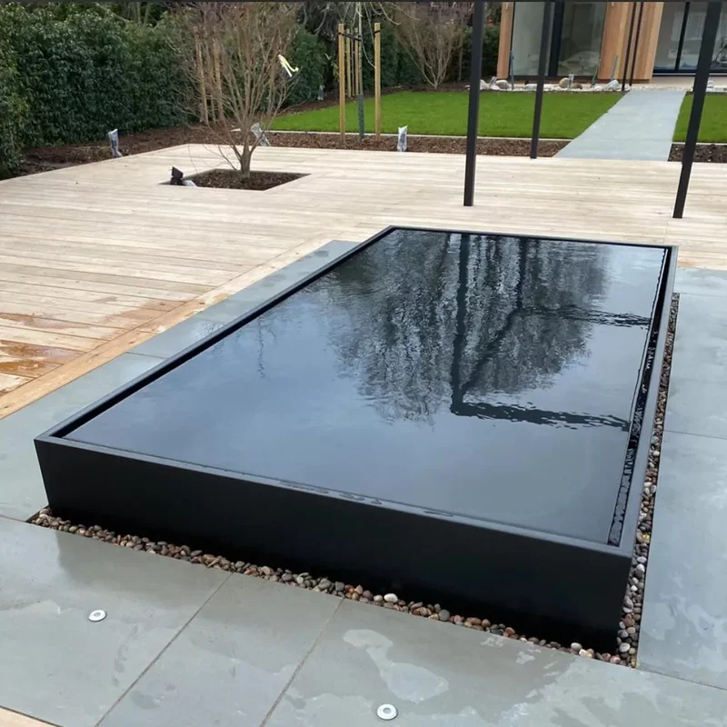 44 Stunning Water Feature Ideas to Transform Your Yard 12 Infinity Water Feature