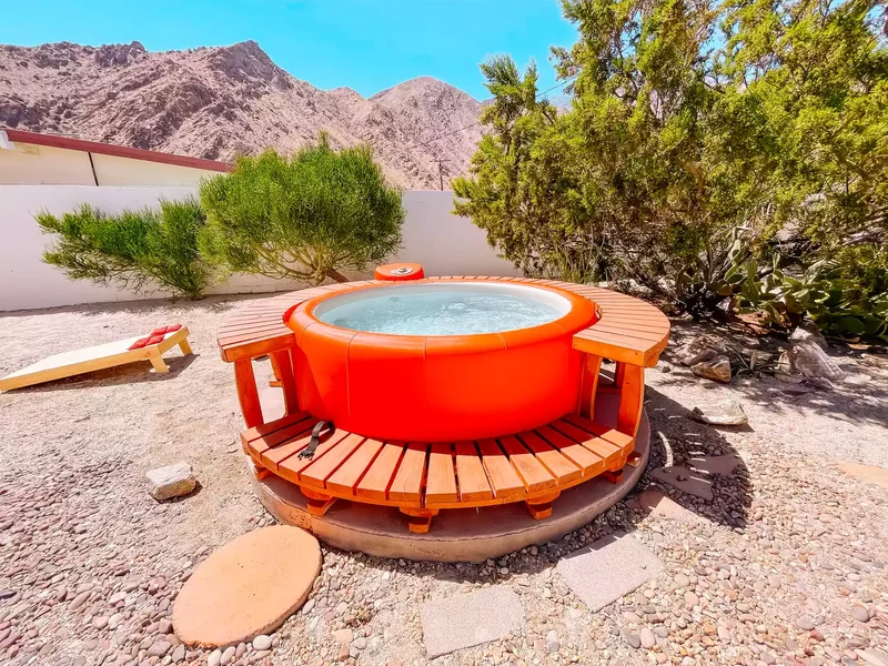 25 Simple Backyard Ideas to Make Your Home Stand Out 19 Inflatable Backyard Hot Tub