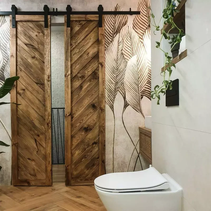 67 Farmhouse Style Ideas for Your Modern Rustic Home 41 Install Barn Doors