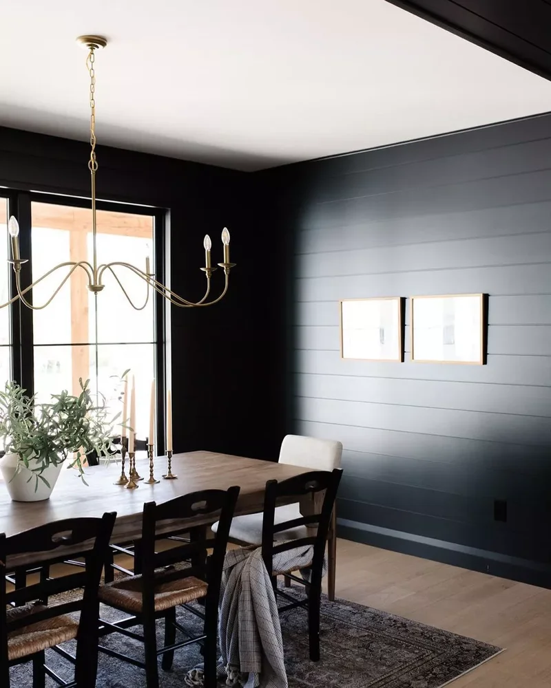 Install Black Shiplap