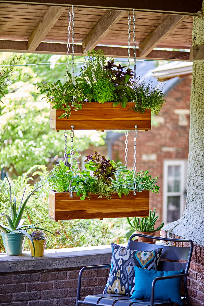 40 Budget-Friendly Backyard Ideas for Any Outdoor Space 22 Install Hanging Planters