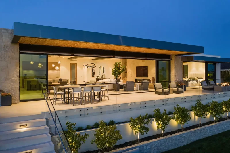 39 Contemporary Backyard Ideas to Elevate Your Outdoor Oasis 32 Install Landscape Lighting