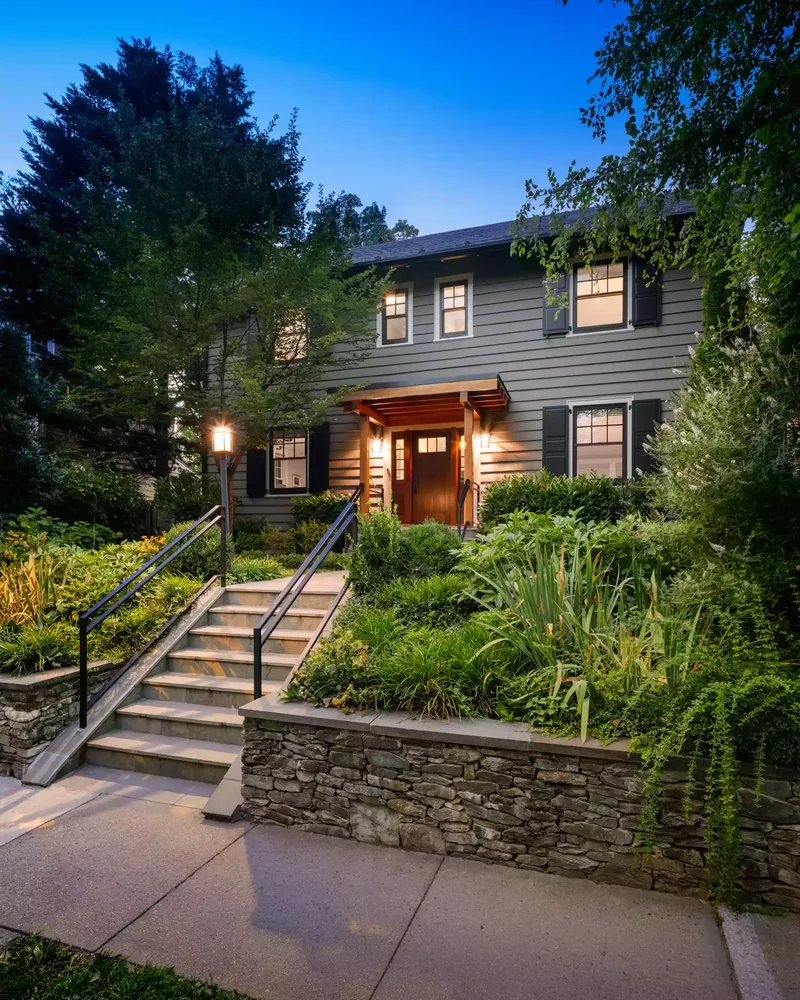 30 Front Step Design Ideas to Boost Your Home's Curb Appeal 8 Install Railings