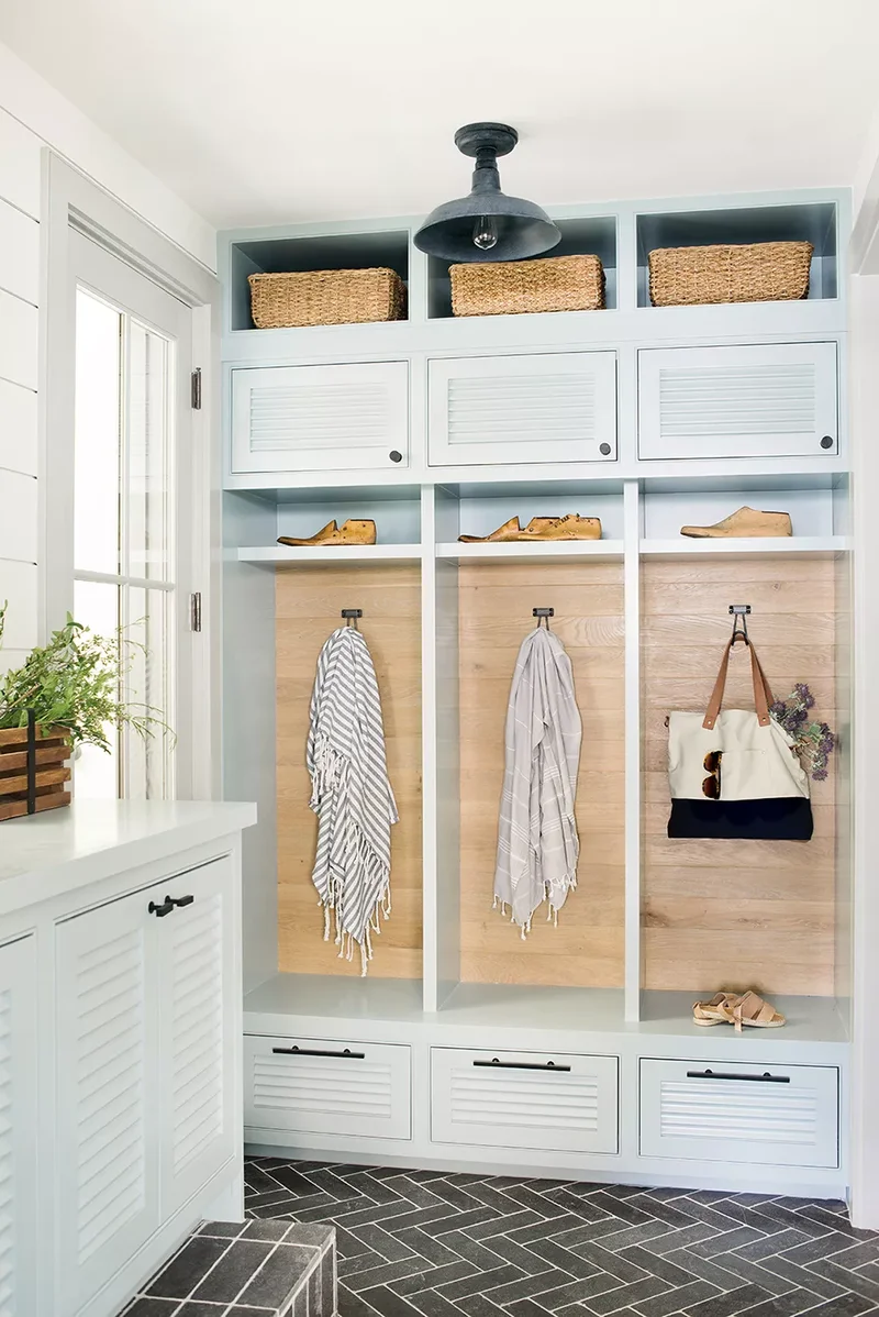 32 Clever and Beautiful Towel Storage Solutions 19 Install Some Basic Wall Hooks