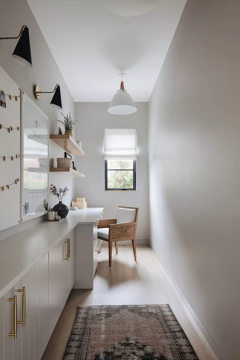 45 Home Office Decor Tips to Enhance Productivity & Style 33 Install Wall Sconces