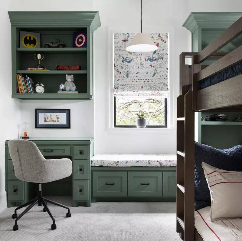 52 Creative and Stylish Teen Bedroom Design Inspirations 2 Install a Built-In Desk