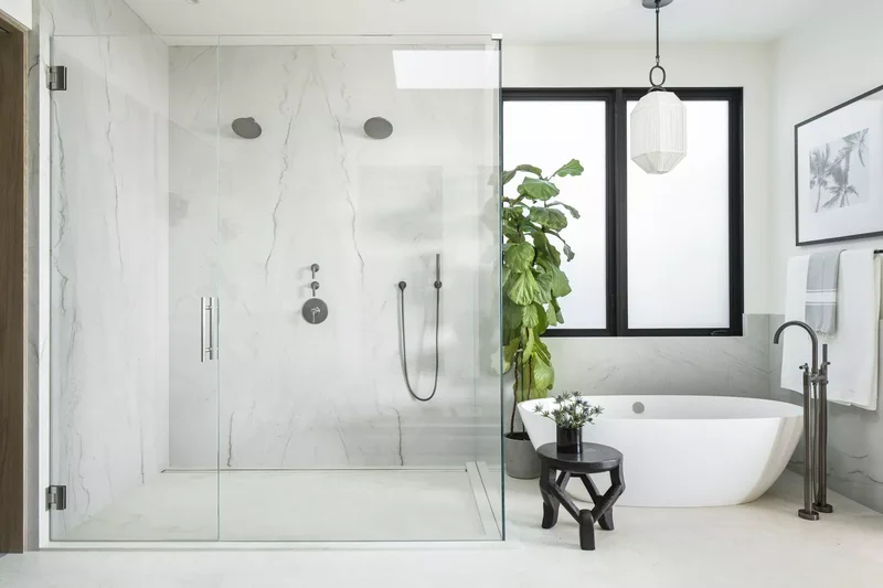 27 Stunning Wet Room Ideas to Transform Your Bathroom Space 8 Install a Double Shower