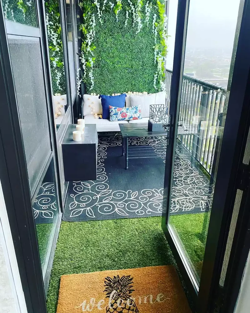 Install a Faux Greenery Wall