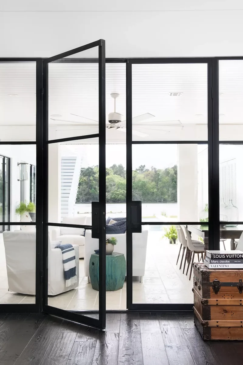 68 Patio Design Ideas That'll Have You Living Outdoors 55 Install a Glass Door