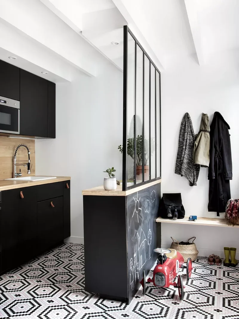 Install a Glass Partition