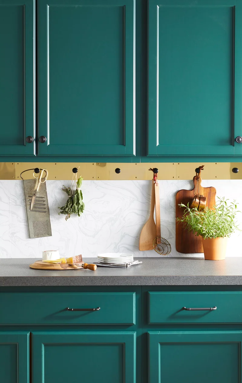 47 Small Kitchen Design Ideas for Maximum Style Impact 42 Install a Peg Rail