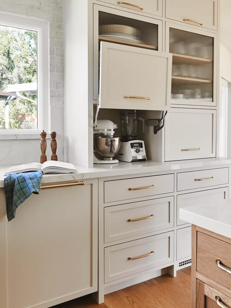 60 Smart Kitchen Cabinet Organization Ideas You'll Love 39 Install an Appliance Garage