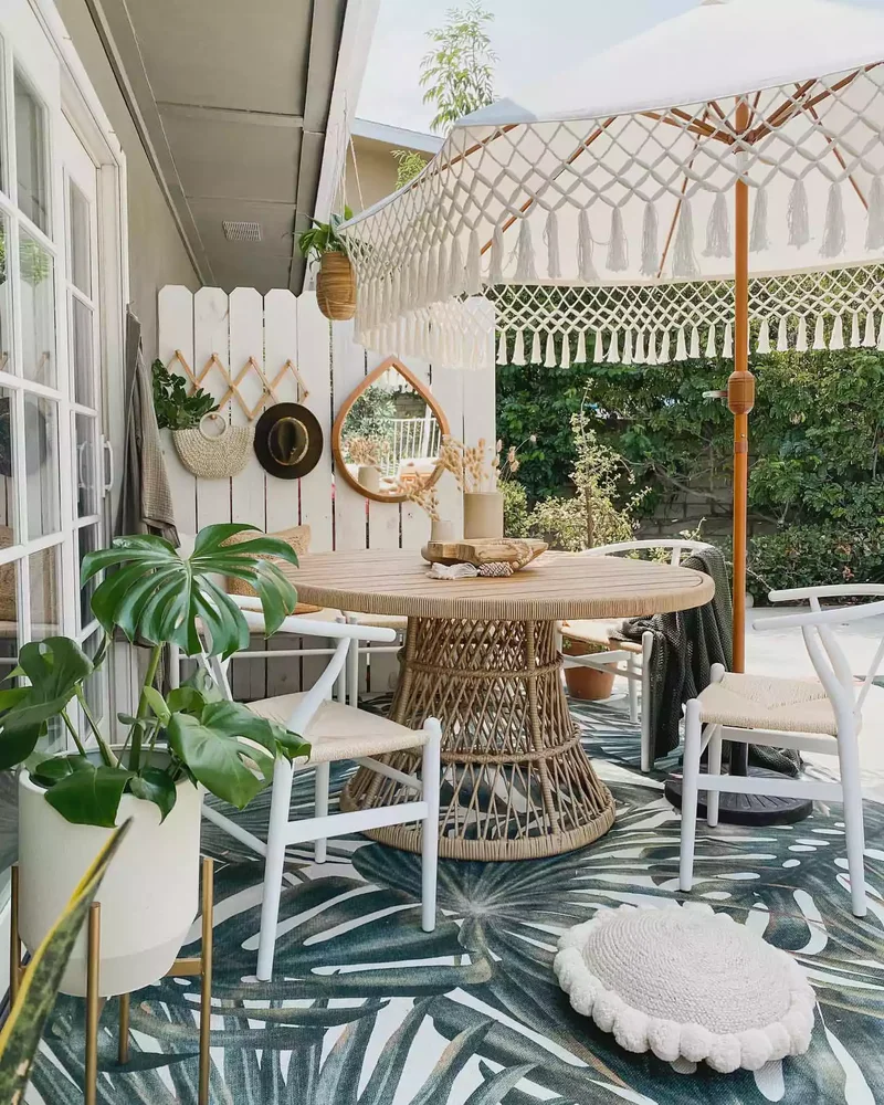 25 Budget-Friendly Backyard Patio Ideas to Transform Your Space 14 Install an Umbrella