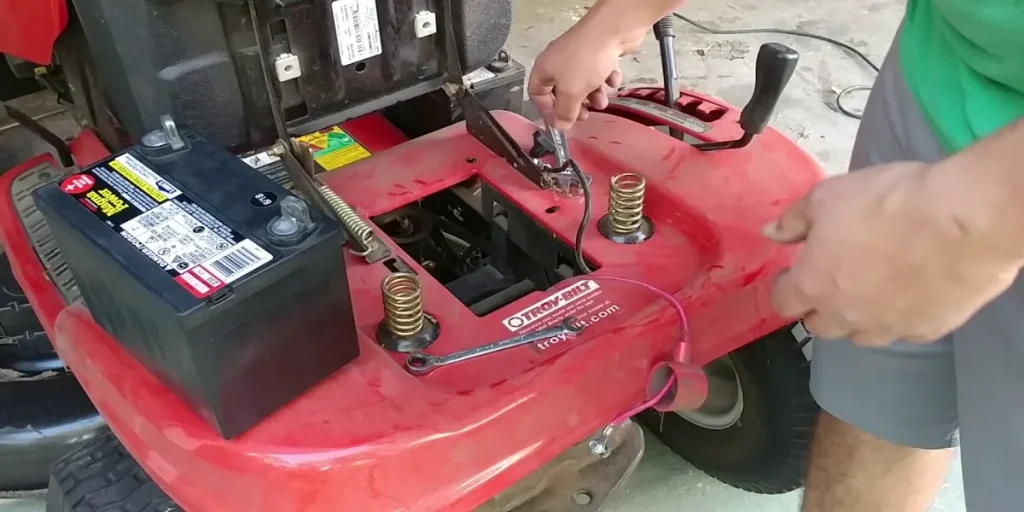 Installation Procedure for Troy-Bilt Riding Mower Battery