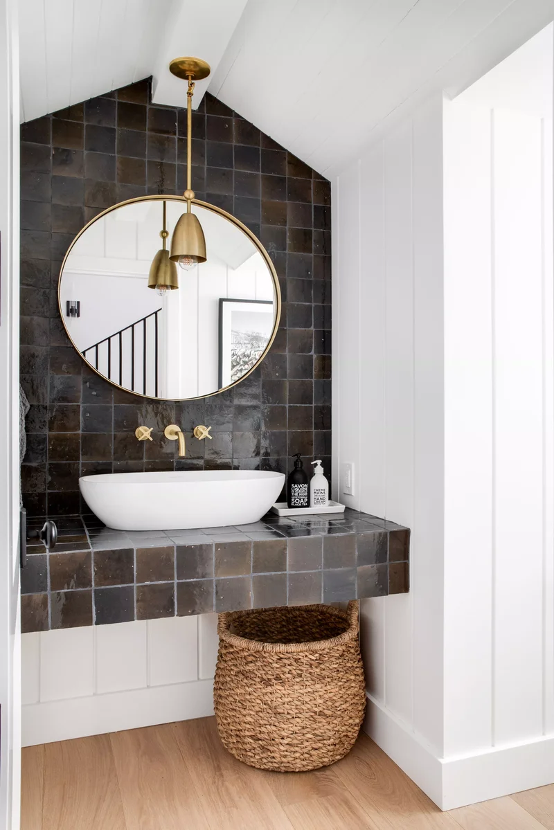 48 Contemporary Bathroom Ideas to Transform Your Space 6 Introduce a Focal Point