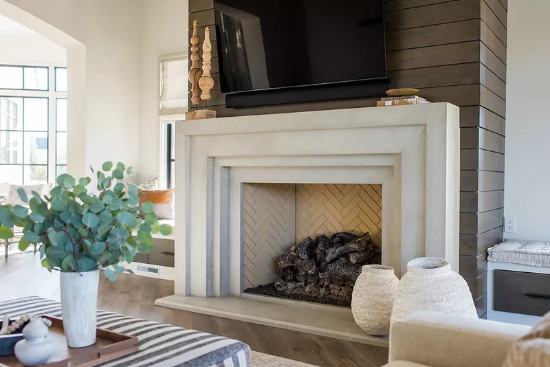 Invest in a Sculptural Mantle