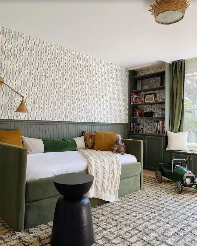 22 Calming and Expert-Approved Bedroom Layout Designs 5 Invest in a Space-Saving Daybed