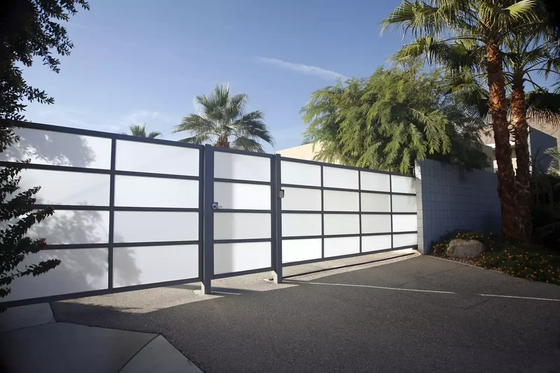 35 Beautiful Driveway Gate Ideas for Any Home Style 25 Japanese Screen-Style Gate