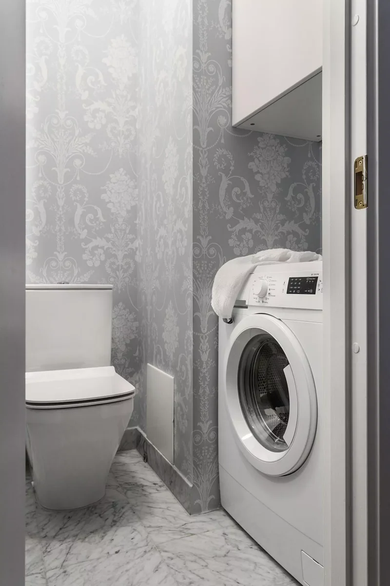 53 Stylish Small Laundry Room Ideas That Work Beautifully 40 Jazz Up a Tiny Laundry Room