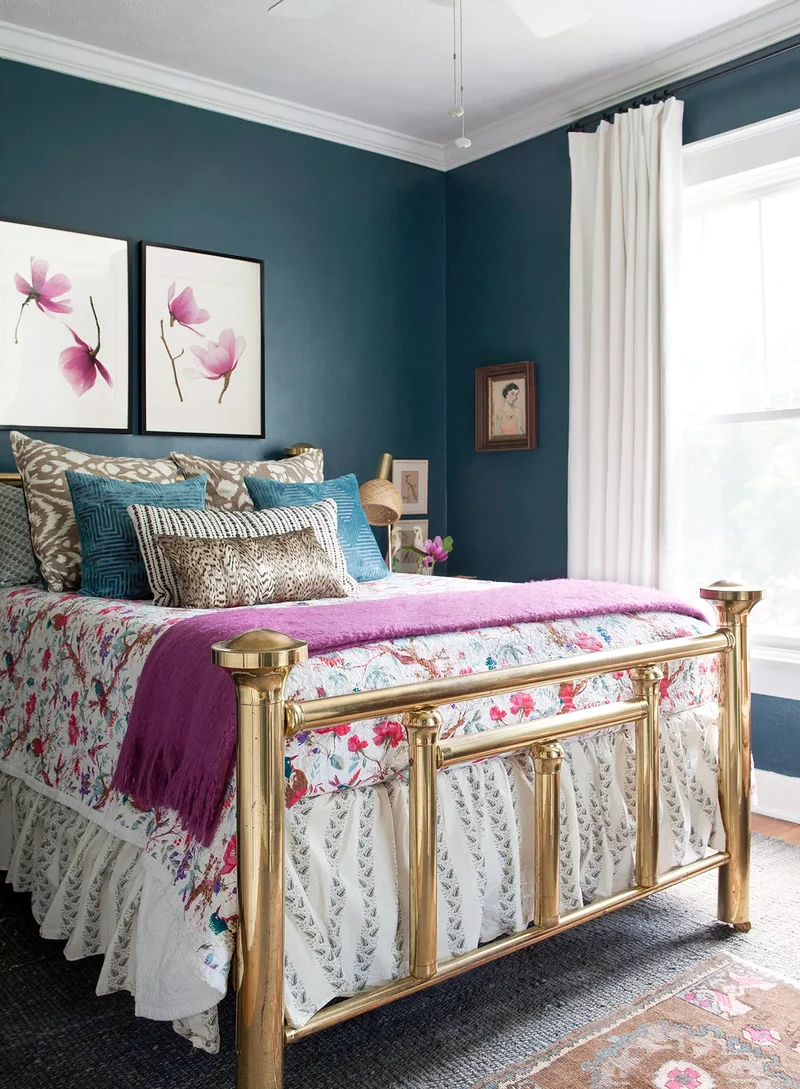 40 Bohemian Bedroom Ideas for Your Dreamy Personal Retreat 21 Jewel-Tone Bedroom