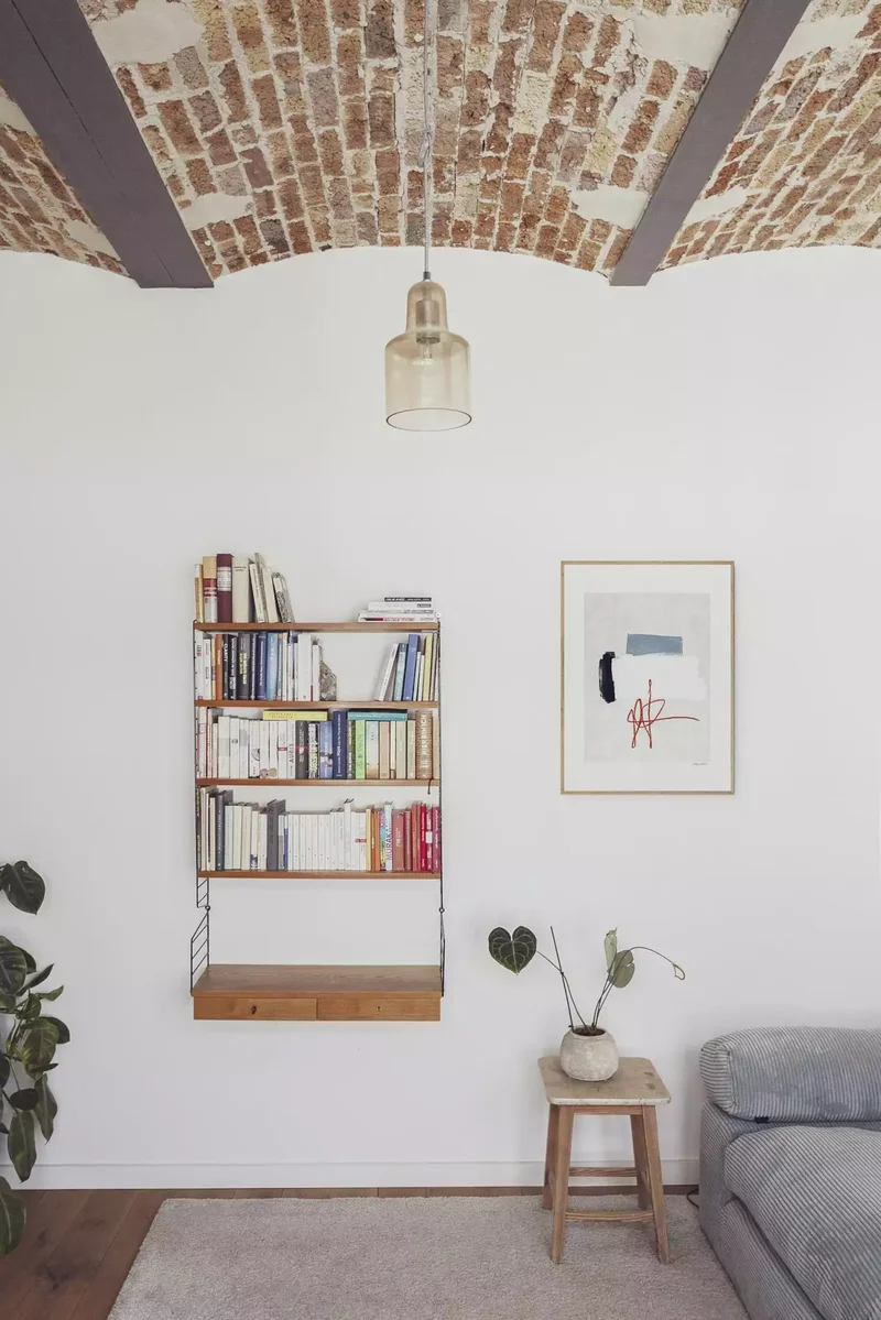 21 Clever Ideas for Adding a Desk to Your Living Room 13 Keep It Small