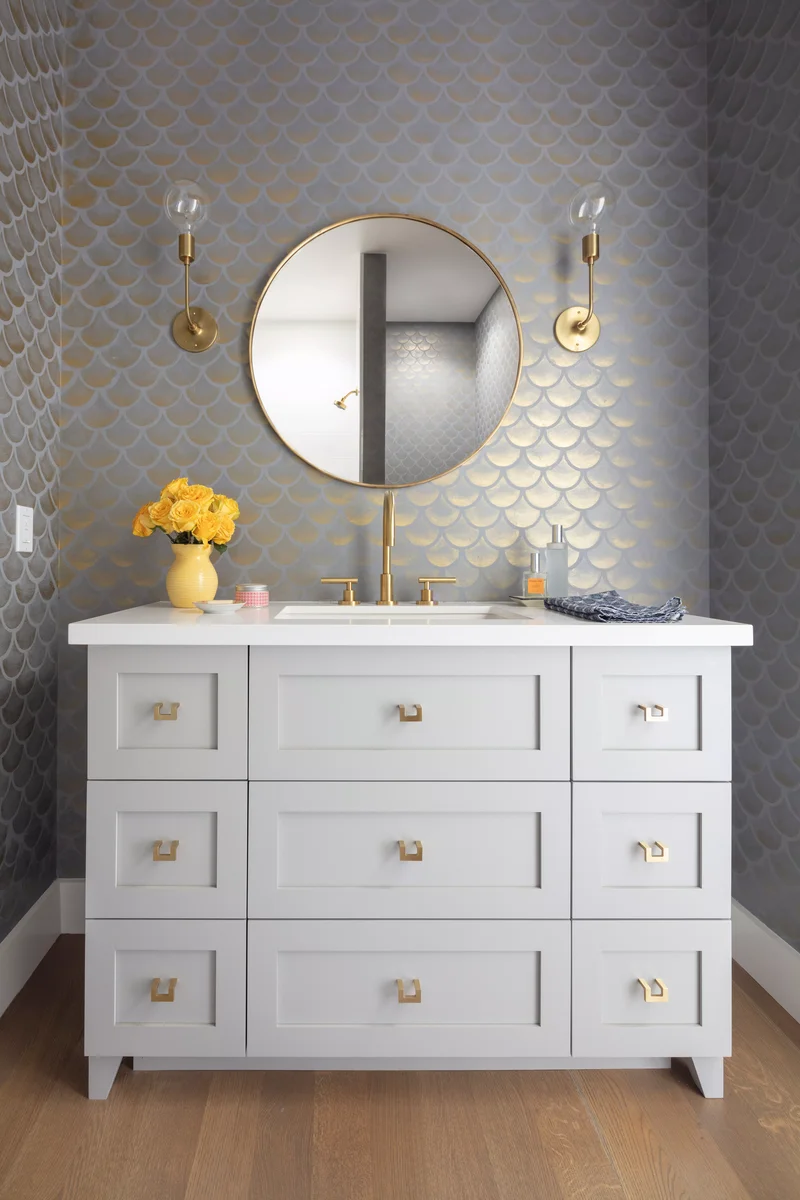 36 Beautiful Gray Bathroom Ideas to Create Your Dream Spa 22 Keep the Undertones Consistent