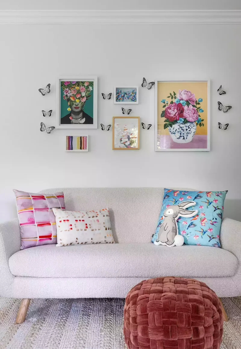 55 Best Kids' Bedroom Ideas That Grow with Your Children 1 Kid-Sized Gallery Wall