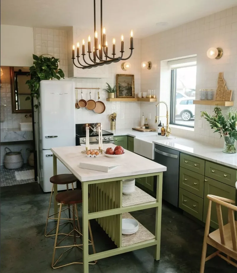 33 Kitchen Island Seating Ideas to Simplify Hectic Mornings 3 Kitchen Island Seating Storage