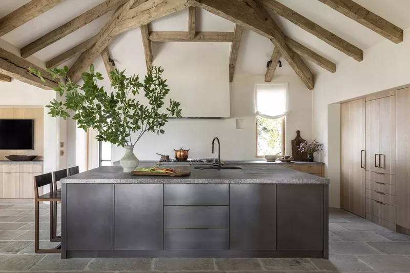 33 Kitchen Island Seating Ideas to Simplify Hectic Mornings 31 Kitchen Island Side Seating