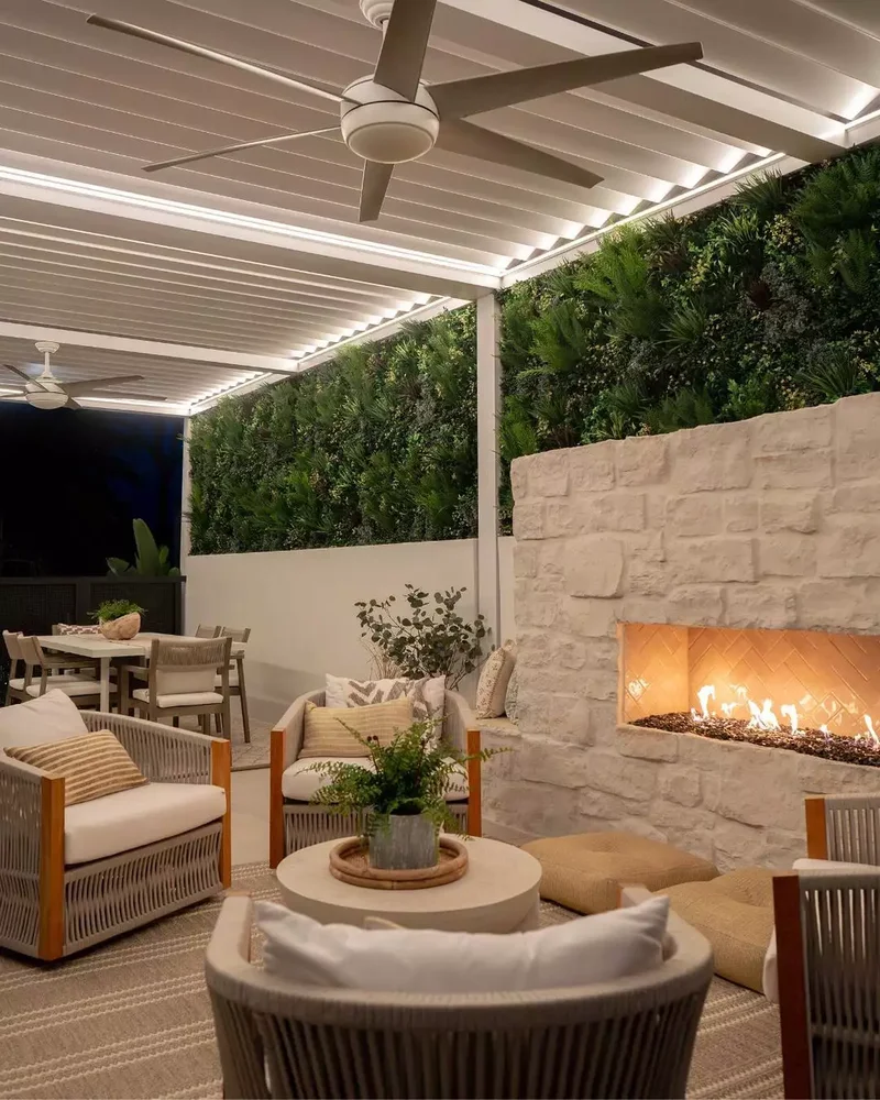 15 Pergola Lighting Ideas to Illuminate Your Outdoor Space 3 LED Light Strips
