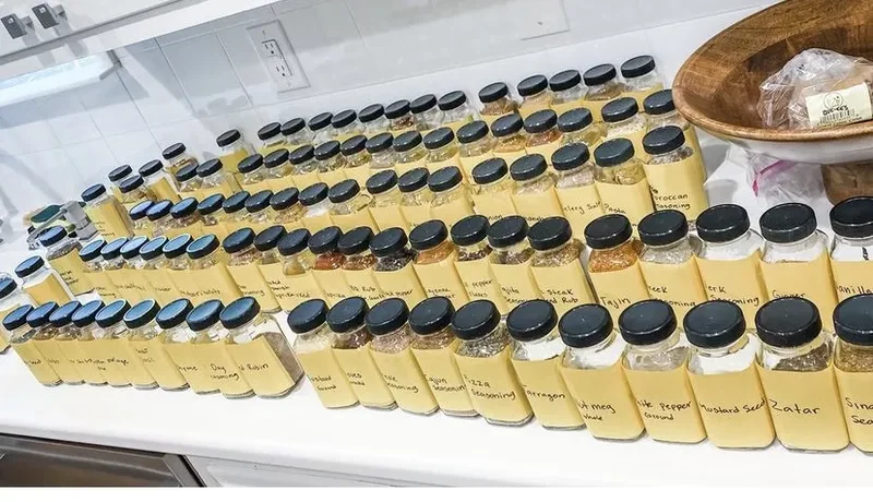 20 Creative Spice Rack Ideas for Kitchen Organization 14 Label With Post-Its