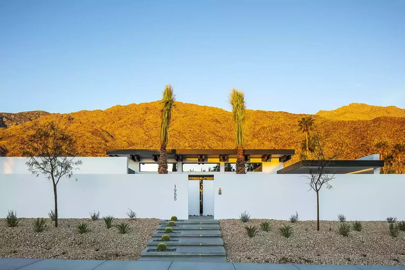 30 Front Walkway Ideas That Create a Stunning Entrance 29 Landscaped Lighted Walkway