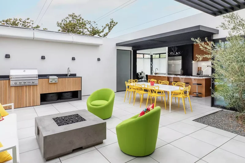 21 Patio Flooring Ideas for Any Outdoor Style and Budget 7 Large-Format Tiles